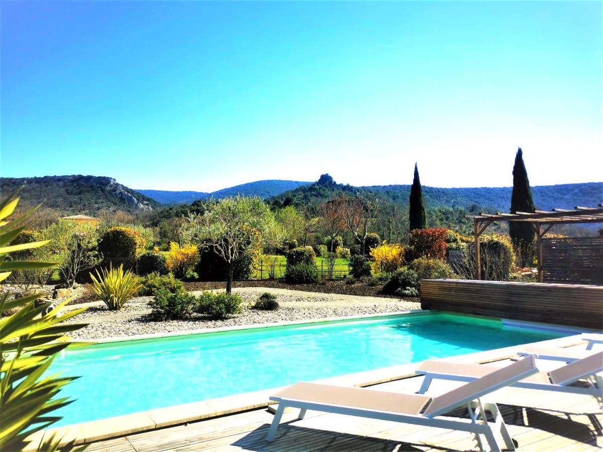 Roulotte De La Villa Font Vive - Tout Equipee, Tout Confort, Situation Ideale Sud Ardeche Grospierres Exterior photo